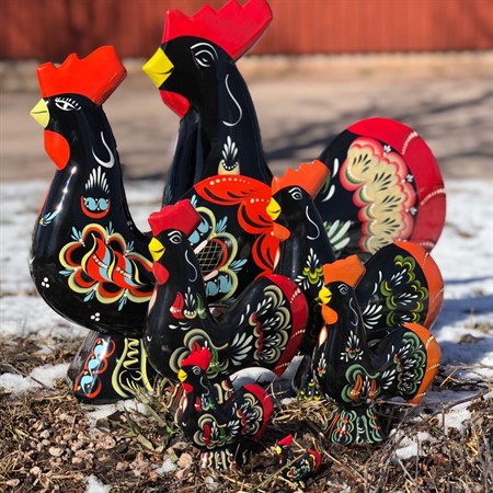 Dala Rooster Black